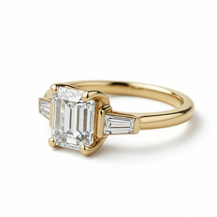 Zásnubní prsten BAGUETTE