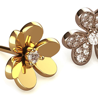 Náušnice FLOWER
