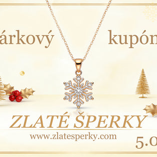 Dárkový kupón k výrobě šperku