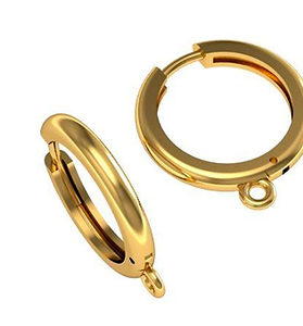 Dětské náušnice CIRCLE