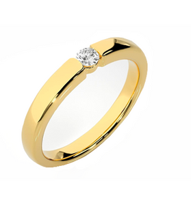 Prsten CLASS se zapuštěným kamenem