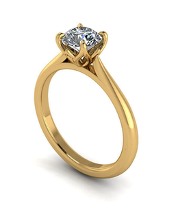 Prsten CROWN s centrálním kamenem