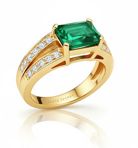 Dámský prsten EMERALD PLUS