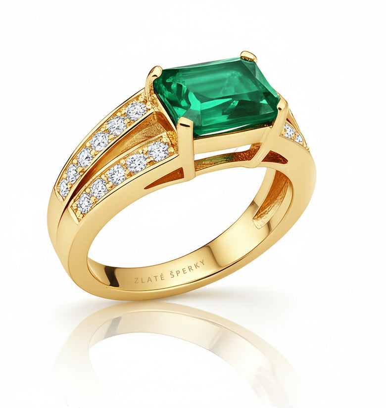Dámský prsten EMERALD PLUS