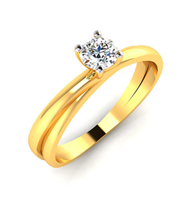 Prsten TWINS s centrálním kamenem