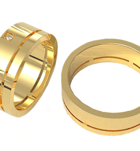 Snubní prsteny CLASS001