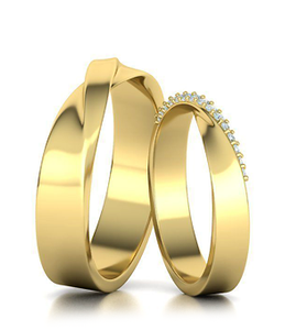 Snubní prsteny MOBIUS