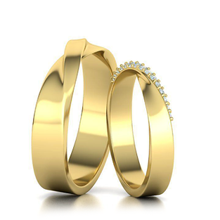 Snubní prsteny MOBIUS