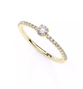 Zásnubní prsten THIN