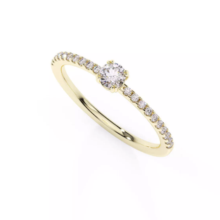 Zásnubní prsten THIN