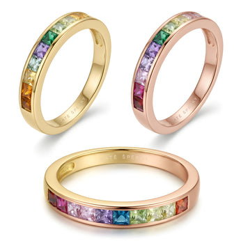 Prsten MULTICOLOR princess