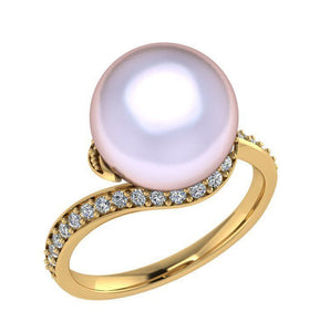 Prsten s perlou WONDER