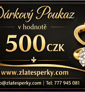 Dárkový kupón k výrobě šperku