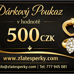 Dárkový kupón k výrobě šperku